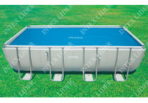 26368 Каркасный бассейн прямоугольный Rectangular Ultra Frame 7,32х3,66х1,32м Intex+песч.фильтр+хлоргенератор 7900 л/ч
