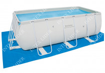 56442 Bestway Бассейн каркасный Power Steel, 404 х 201 х 100 см, песочный фильтр-насос, лестница