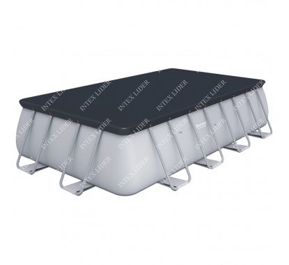 56671 Каркасный бассейн прямоугольный Bestway Rectangular Frame 4,88х2,44х1,22м